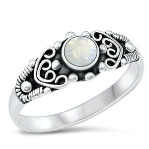 Sterling Silver Moonstone  Ring